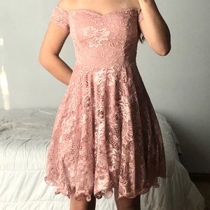 Windsor Blush Pink Formal Dress